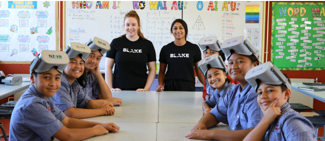 Blake teachers in a classroom