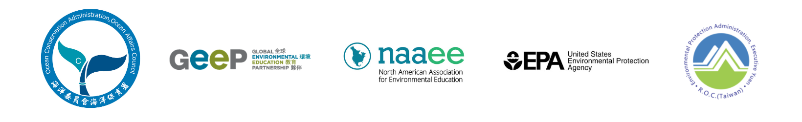 OCA, GEEP, NAAEE, US EPA, and EPA Taiwan logos