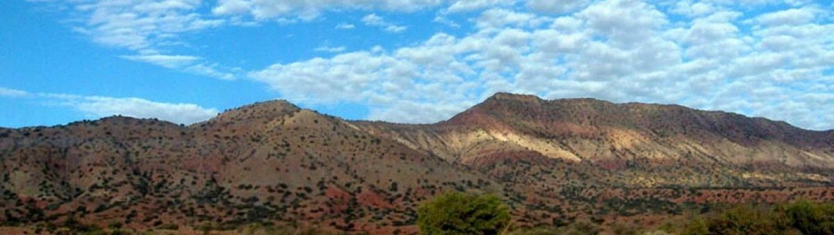 Image of a hilly landscape in Morocco