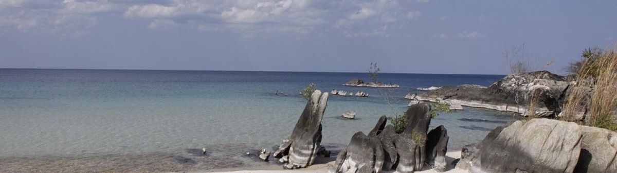 Image of a coastline in Mozambique