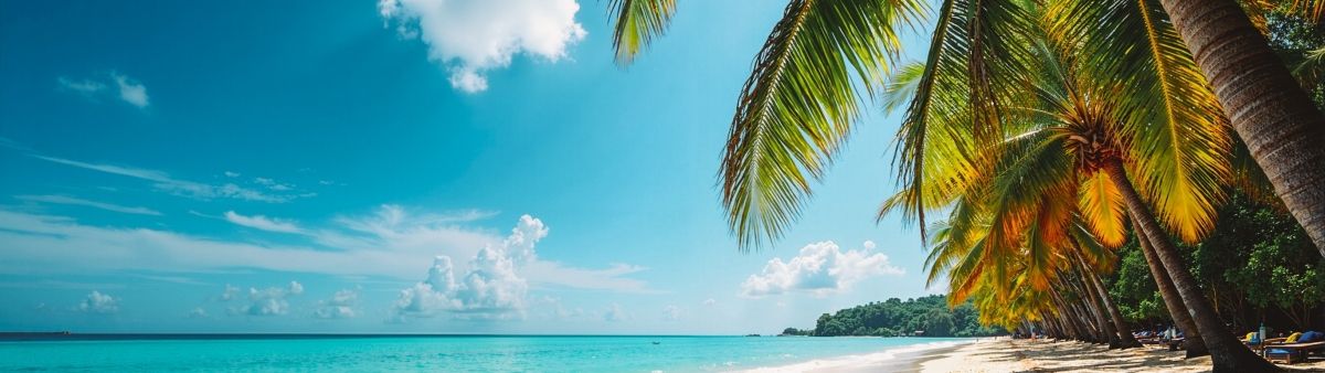 Maldives island beach
