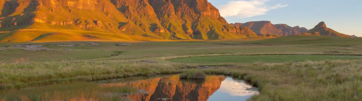 The Three Bushmen at Sehlabathebe NP in Lesotho