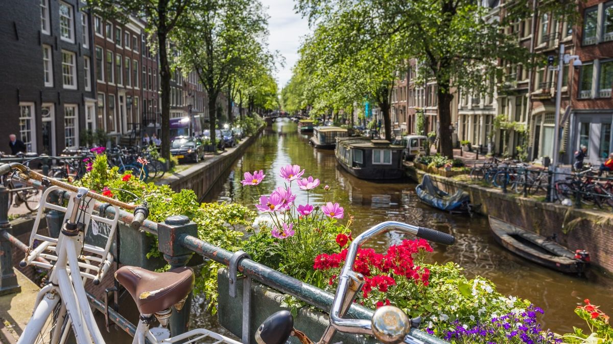 Bloemgracht canal in the Jordaan district of Amsterdam