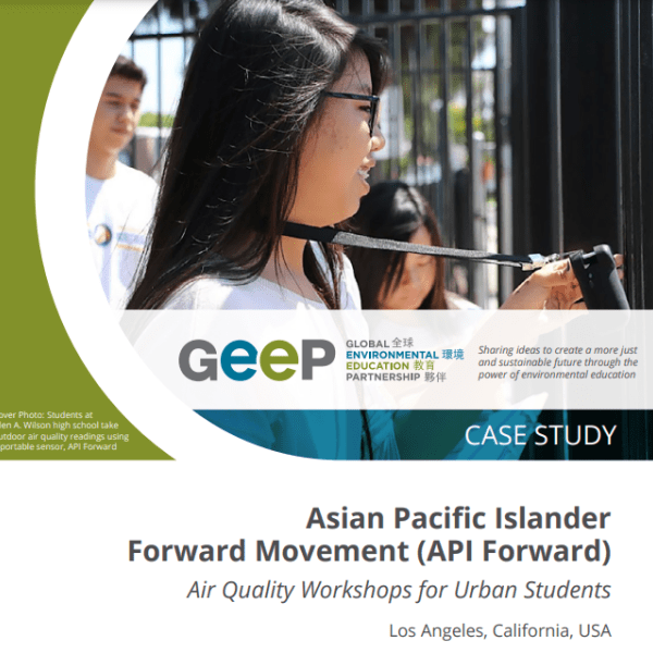 Cover of GEEP Case study Asian Pacific Islander Forward Movement (API Forward)