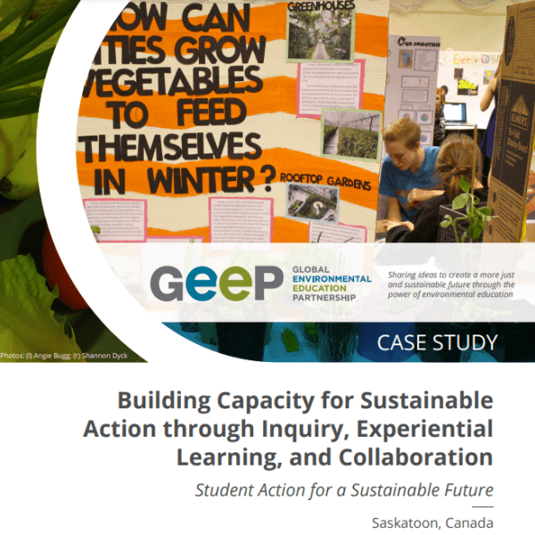 Building Capacity for Sustainable Action through Inquiry, Experiential Learning, and Collaboration cover