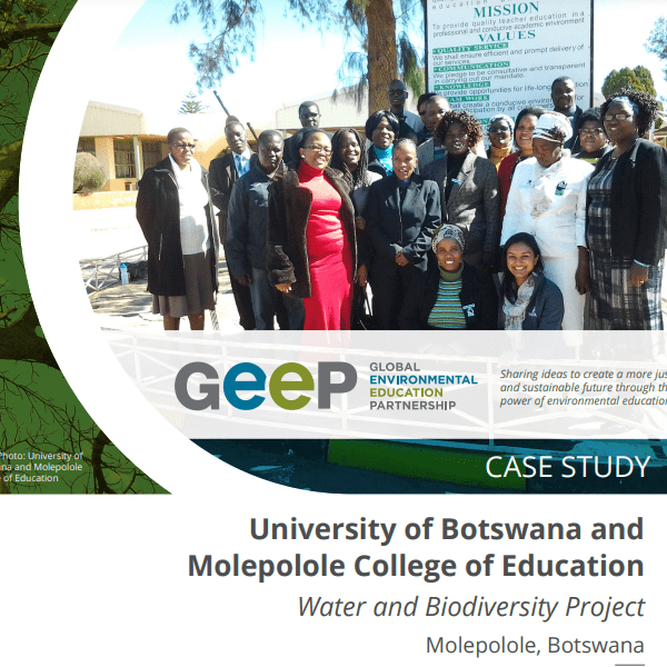 Water and Biodiversity Project cover