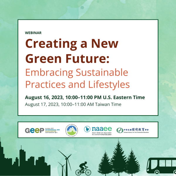 Embracing Sustainable Practices and Lifestyles Promo Banner.