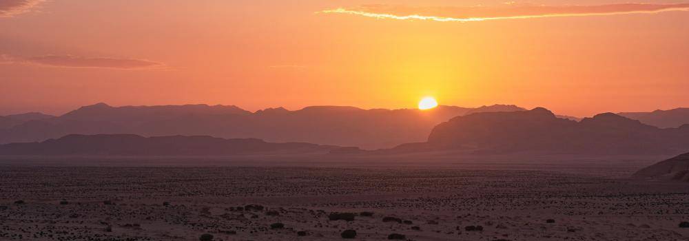 Desert Landscape of Jordan